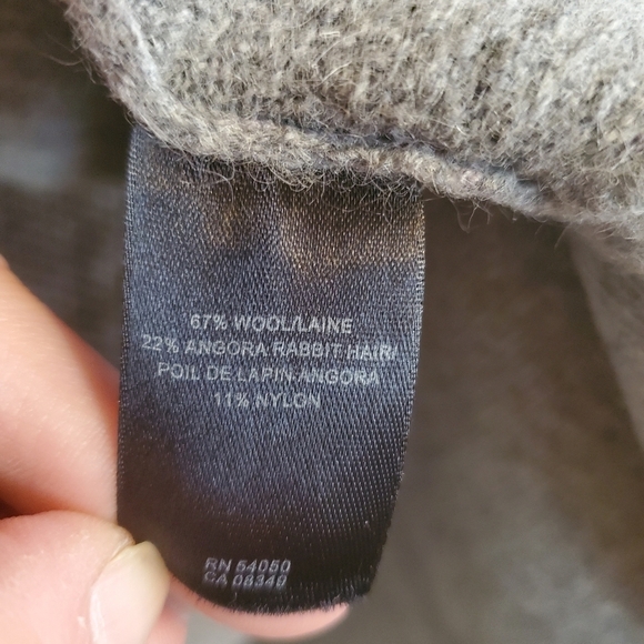 Robert Rodriguez wool rabbit hair waterfall duster - Picture 4 of 9